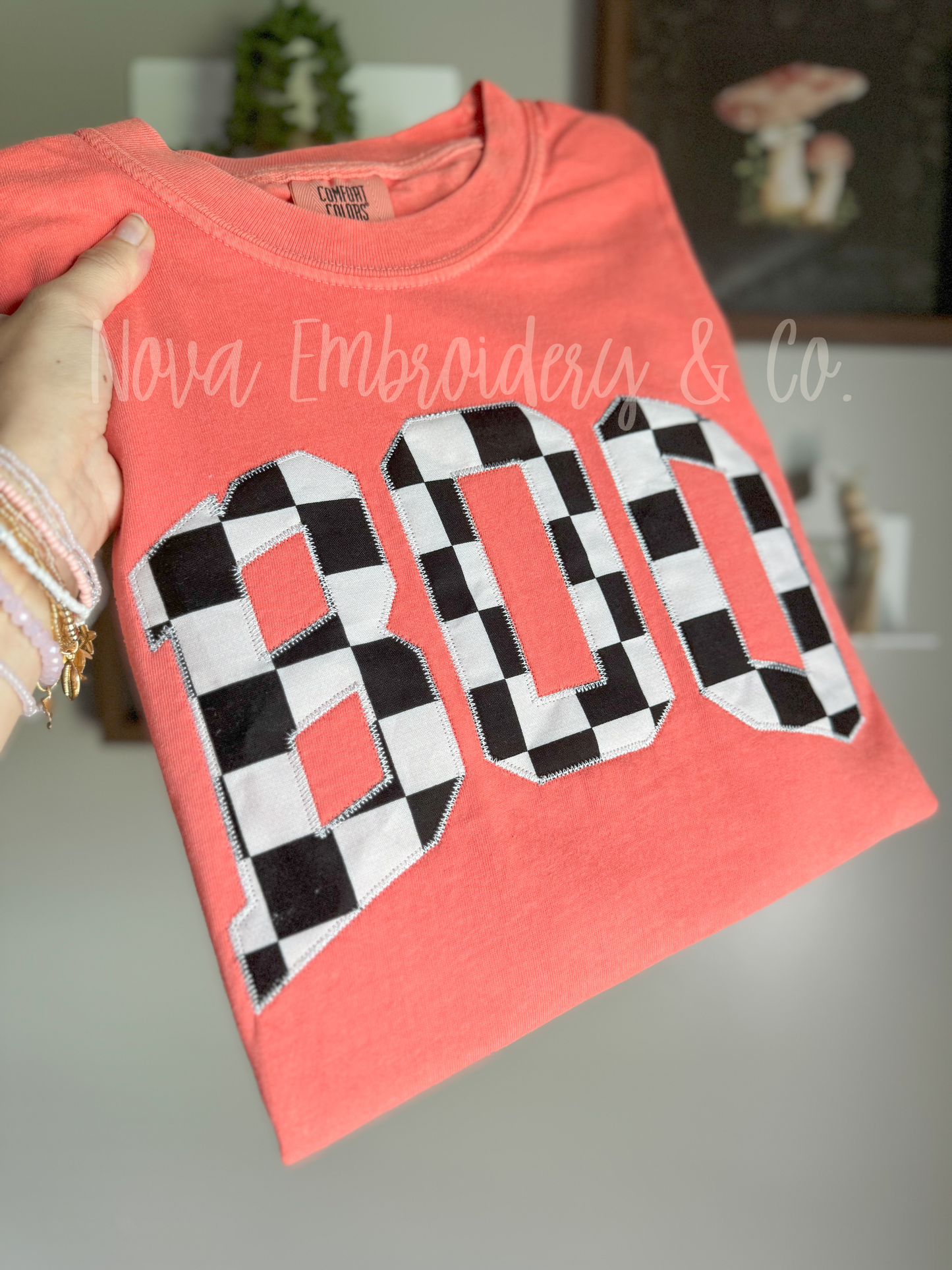 Boo Appliqué Tshirt