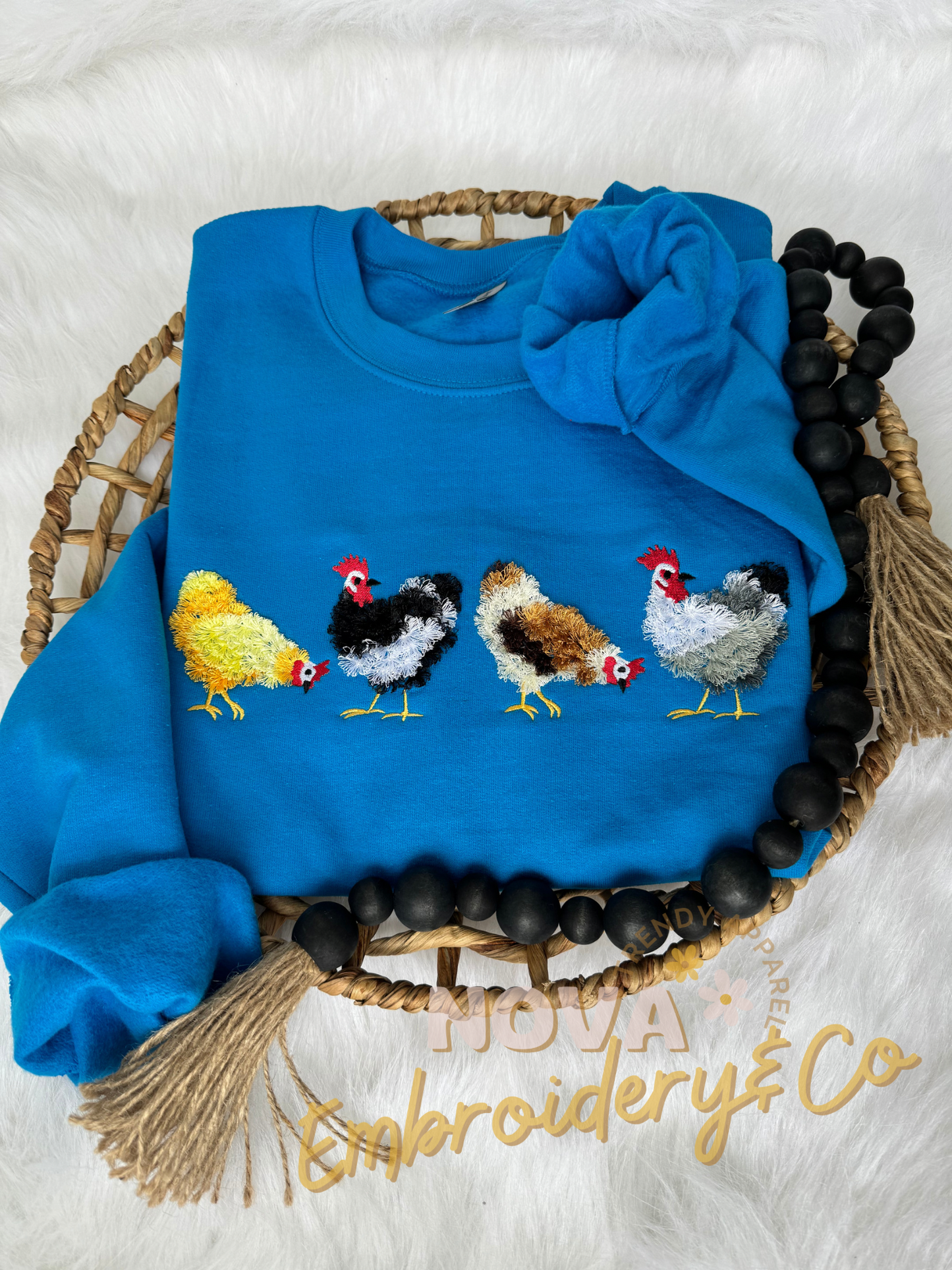 Fluffy Chicken Flock Sweatshirt