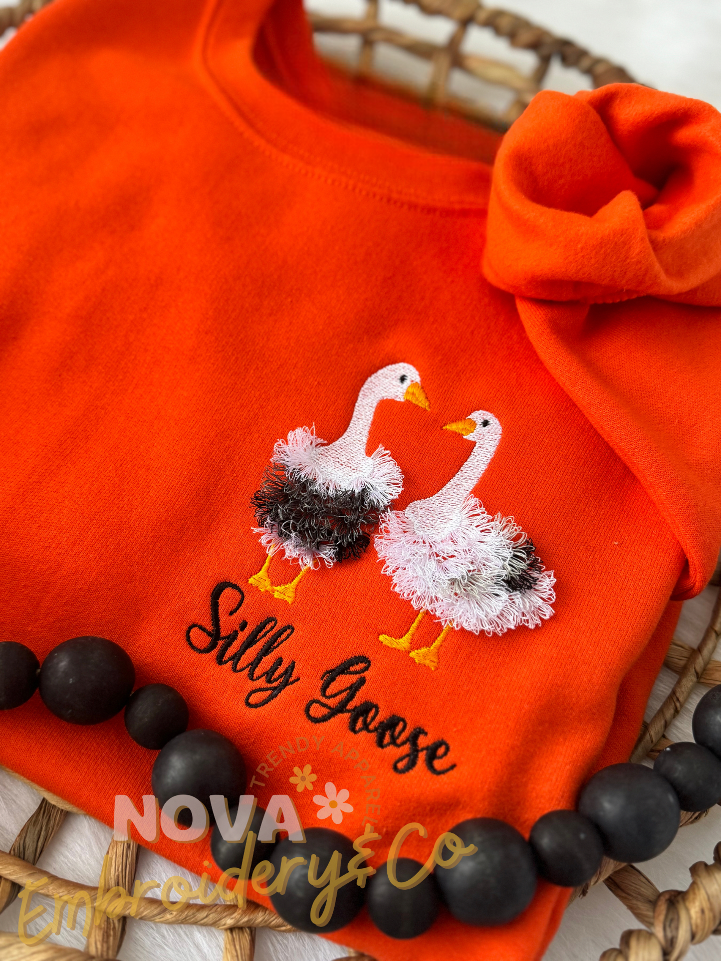 Fluffy Silly Goose Sweatshirt