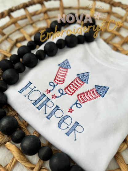 Kids 4th of July TShirt/Romper