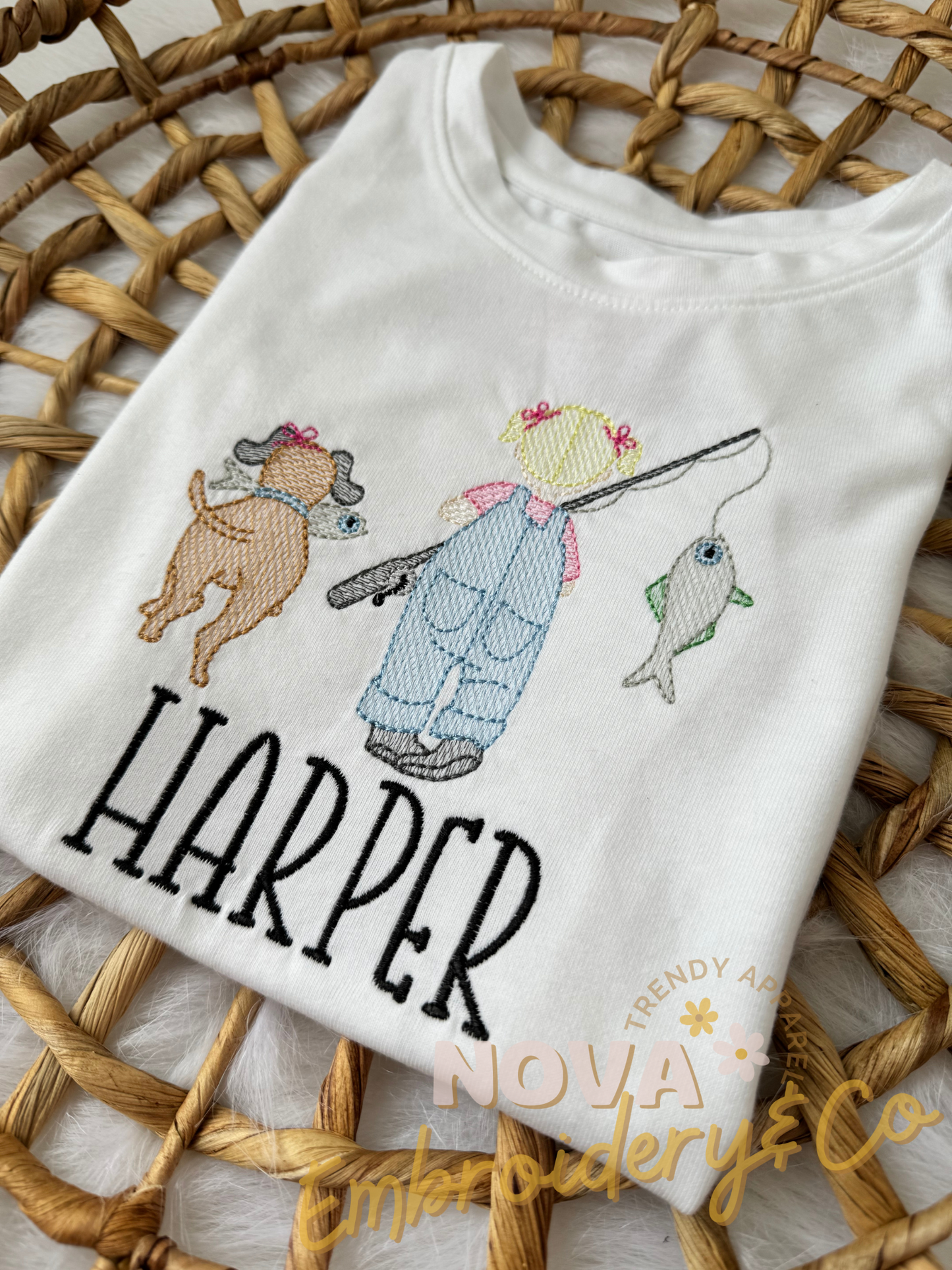 Girls Fishing Shirt