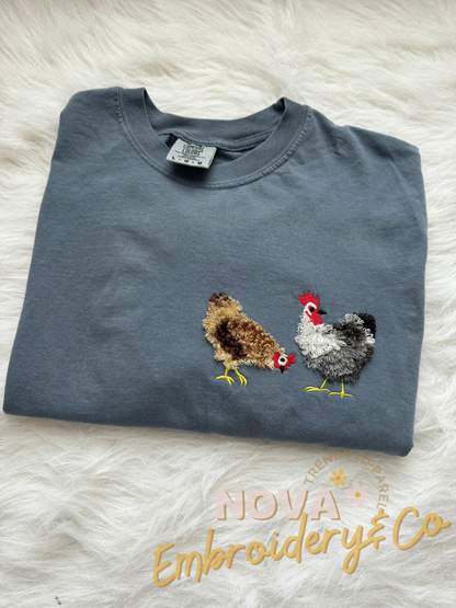 Fluffy Chicken TShirt