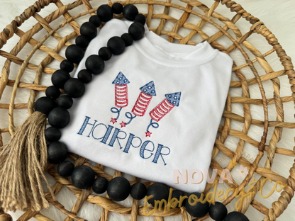 Kids 4th of July TShirt/Romper