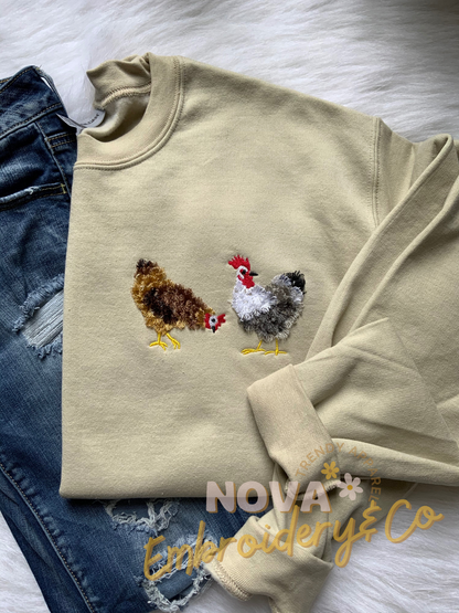 Fluffy Chicken Sweatshirt