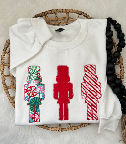 Nutcracker Applique Sweatshirt