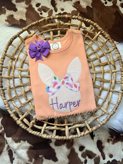 Girls Easter Bunny Shirt