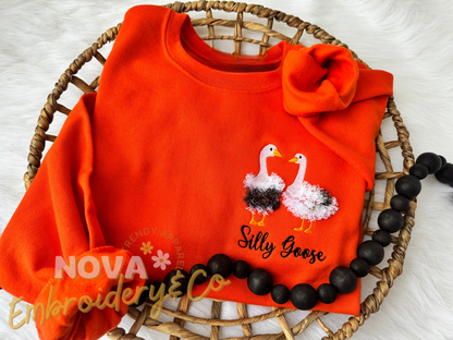 Fluffy Silly Goose Sweatshirt