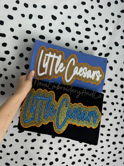 Custom Glitter Team Sweatshirt And Tees