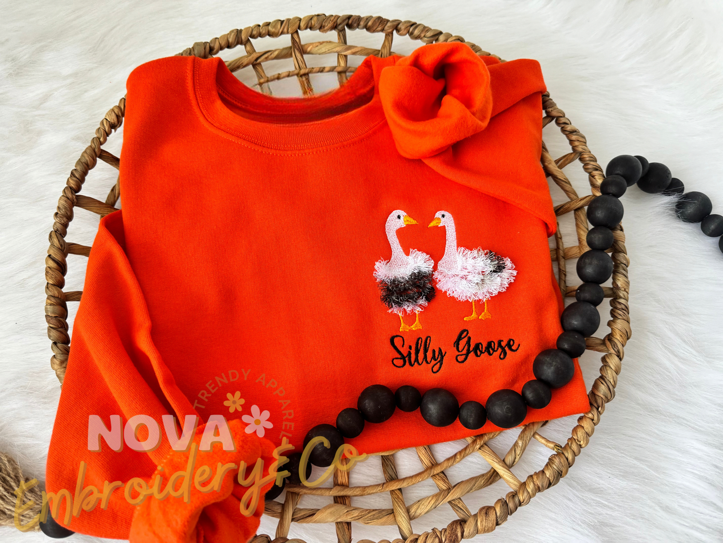 Fluffy Silly Goose Sweatshirt