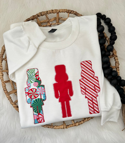 Nutcracker Applique Sweatshirt