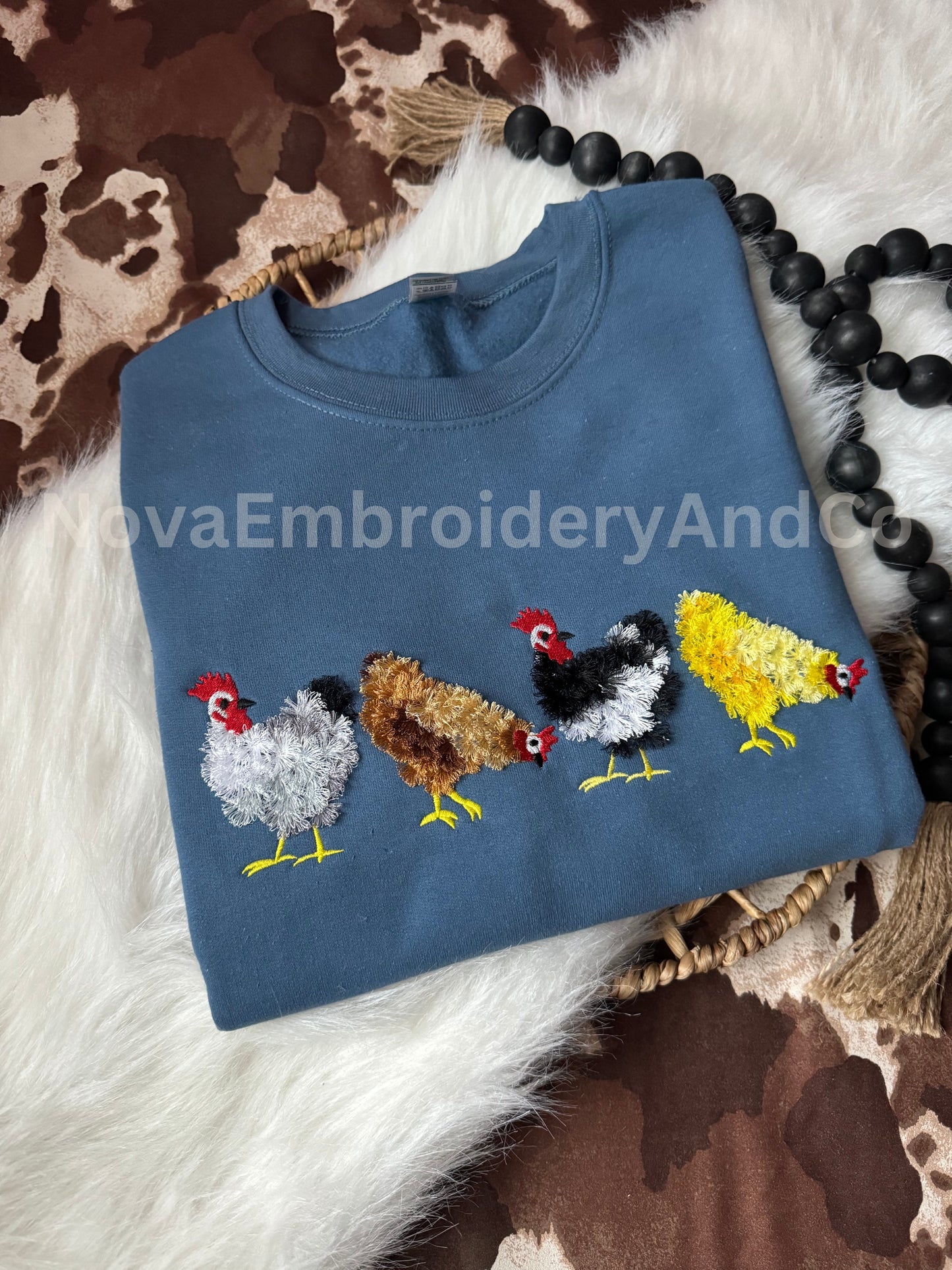 Fluffy Chicken Flock TShirt